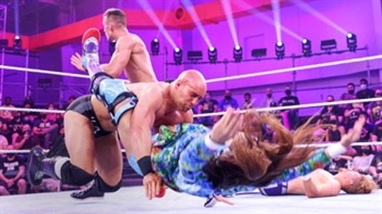Ikemen Jiro & Trey Baxter vs. Fabian Aichner & Marcel Barthel: WWE 205 Live, Oct. 1, 2021